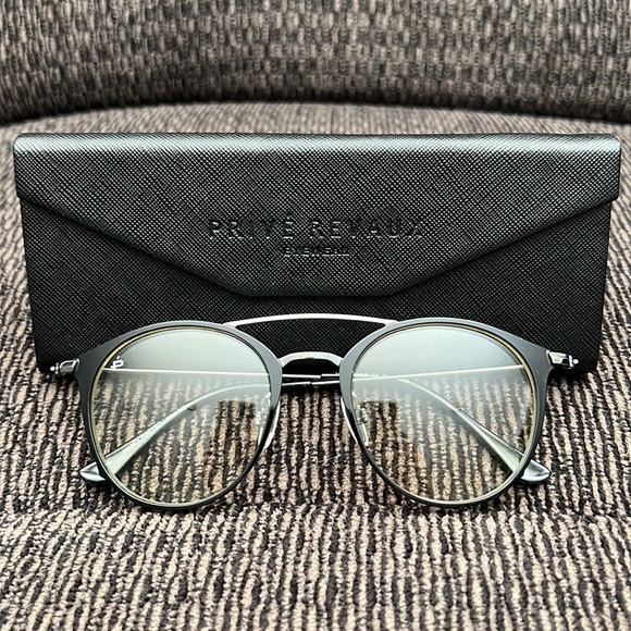 Prive Revaux Ltd. Edition The Epicurus Glasses - Gunmetal Black - New! - Picture 1 of 8